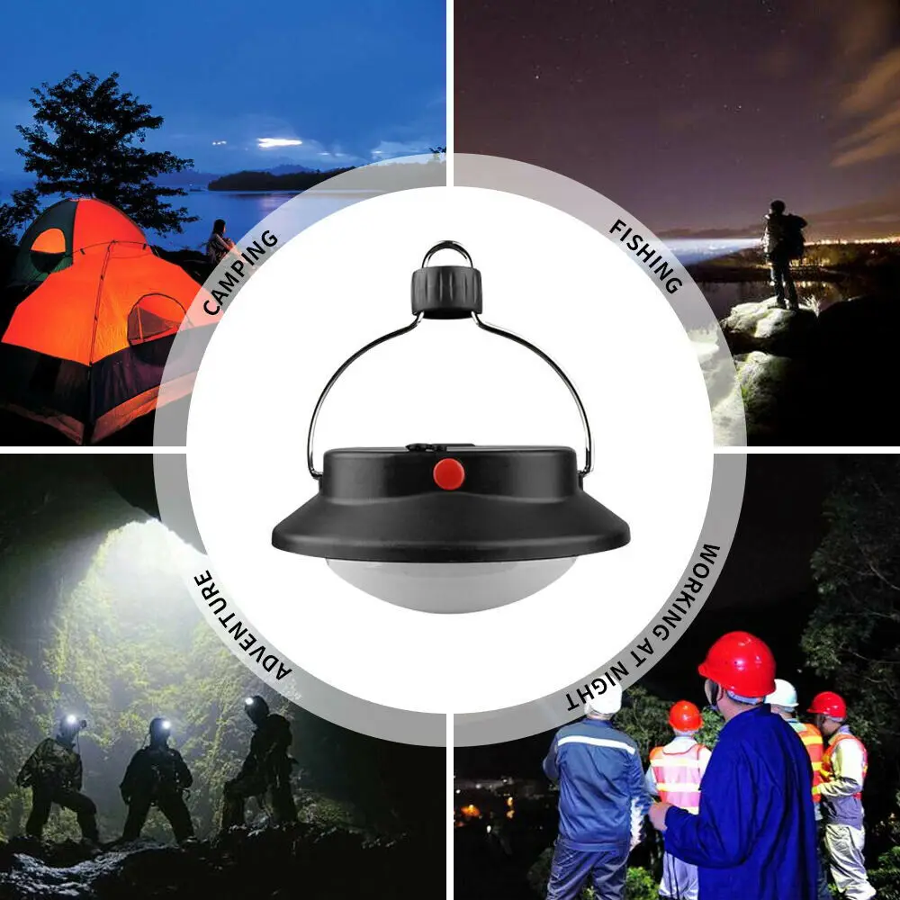 Хит продаж 60 светодиодов Портативный перезаряжаемый светодиодный фонарь Adventuridge для кемпинга альпинизма рыбалки VHAO TECH