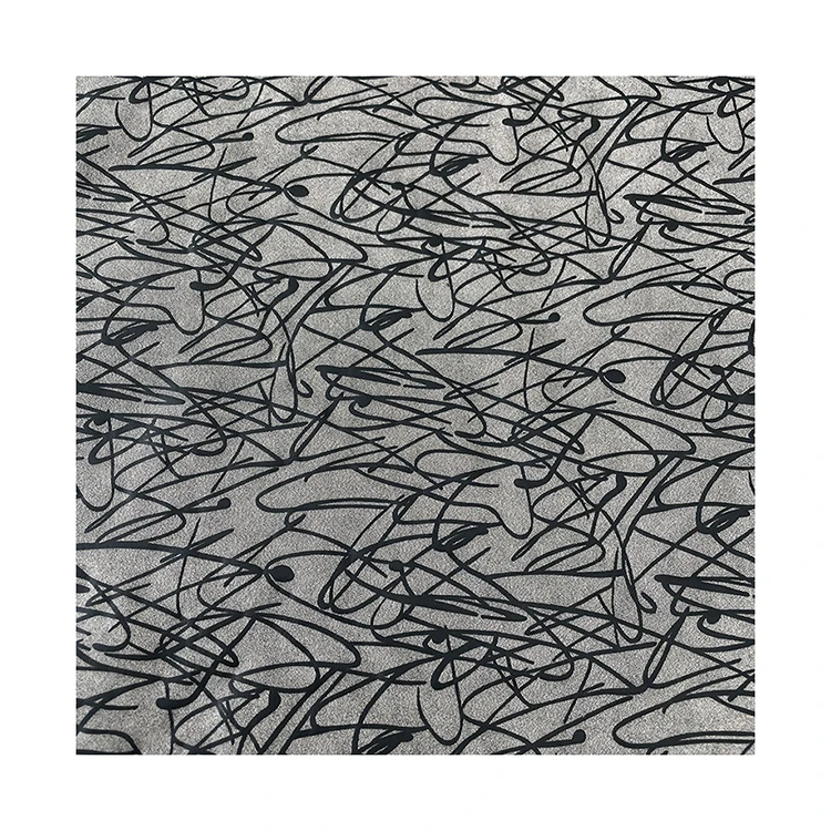 Hometextile Fabric stock Factory Wholesale Women Bib Underwear Garment Printing Fabric With Thread organza suede fabric