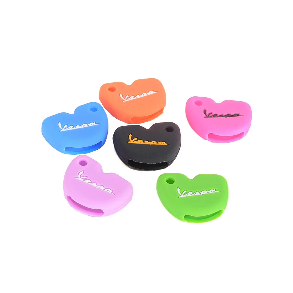 New Styling Silicone Rubber key Case Cover For GTS300 LX150 fly 125 3vte Gts 200 250 Silicone key holder