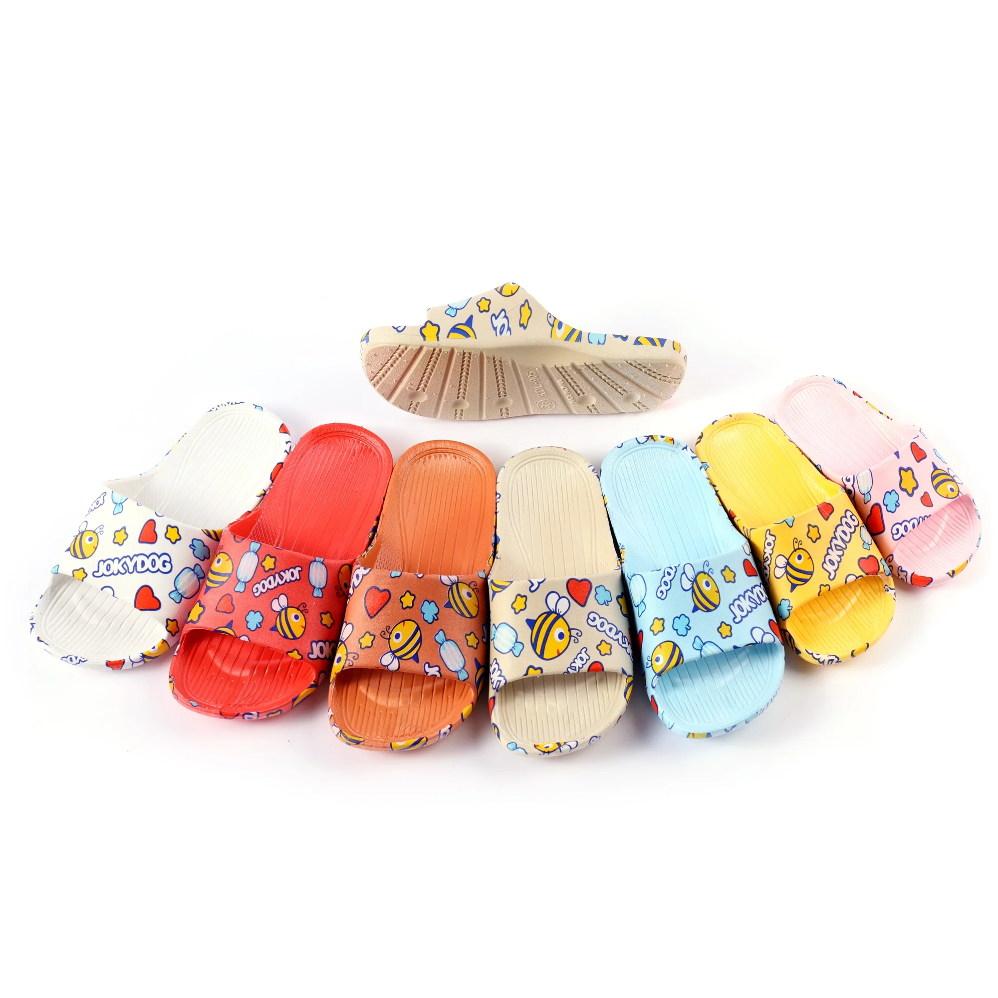 Детские массажные тапочки с милым рисунком на заказ