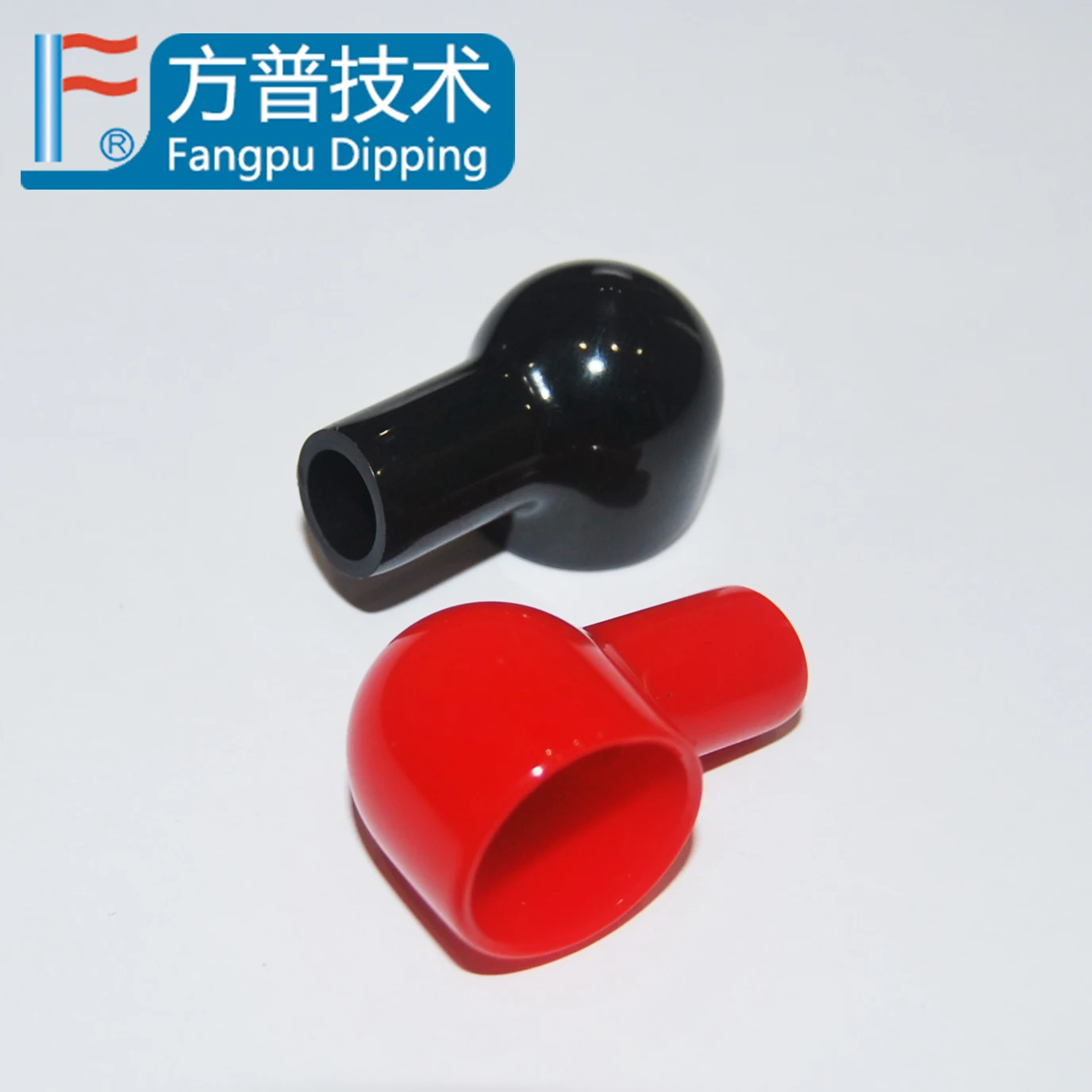 Factory Red Battery Terminal Rubber Cover Black Battery Insulation Cover Soft Battery Terminal Covers for boat car