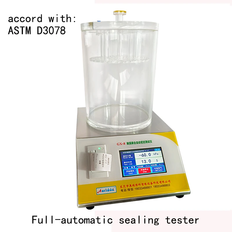 Sealing tester Ten head Vacuum sealing performance tester Bottle cap sealing tester Packaging leakage detector