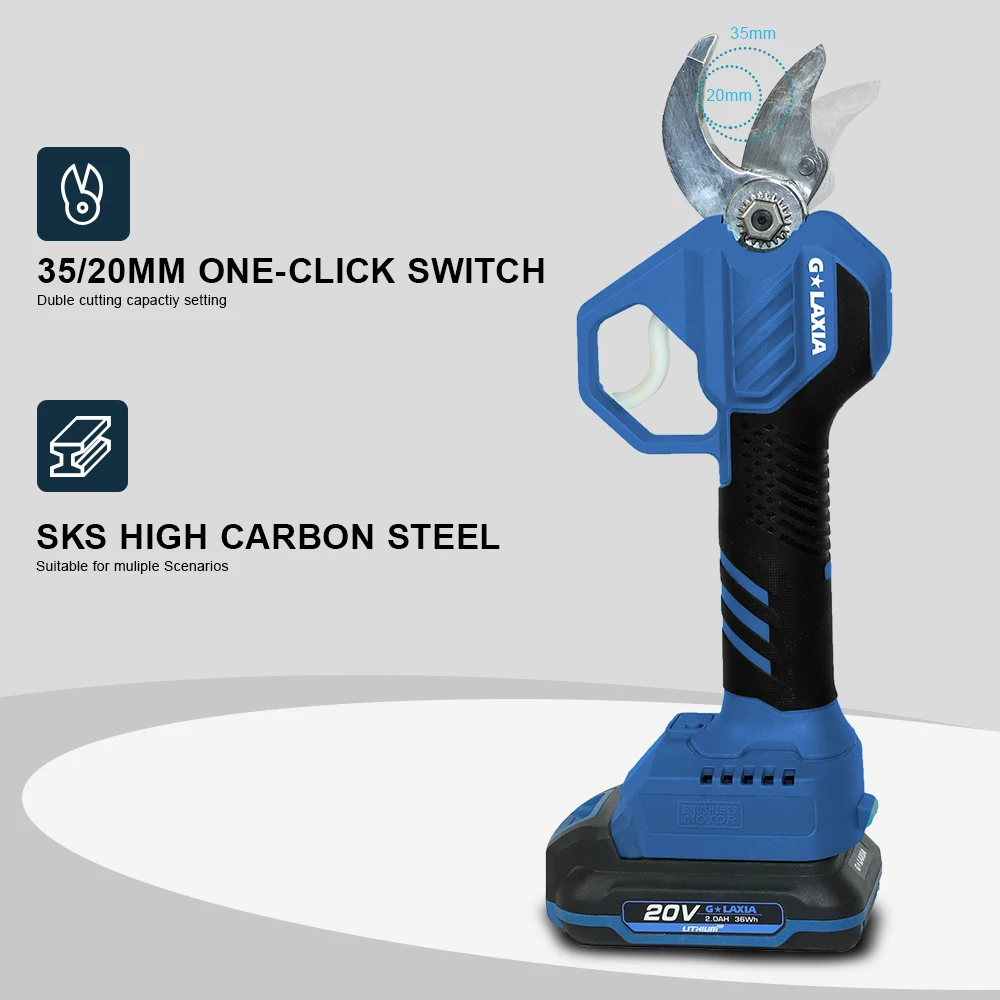 20V Battery Powered Cordless Pruning Shears