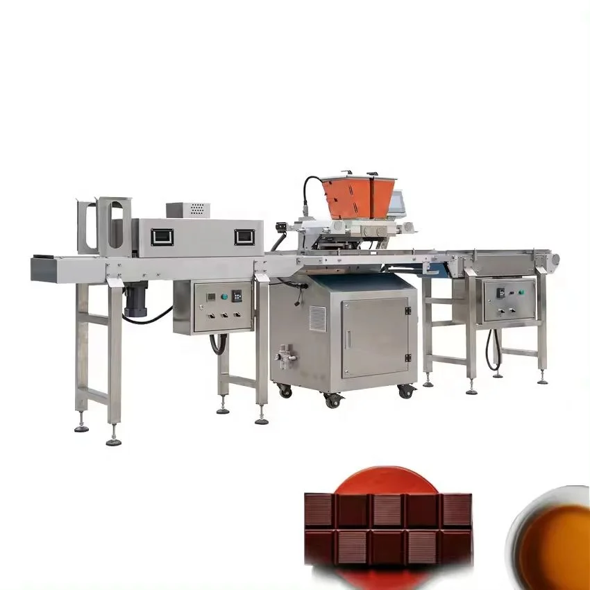 Automatic chocolate making machine one shot chocolate depositor chocolate bar machine