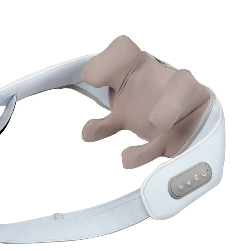 Электрический беспроводной мини-массажер для шеи и плеч шиацу