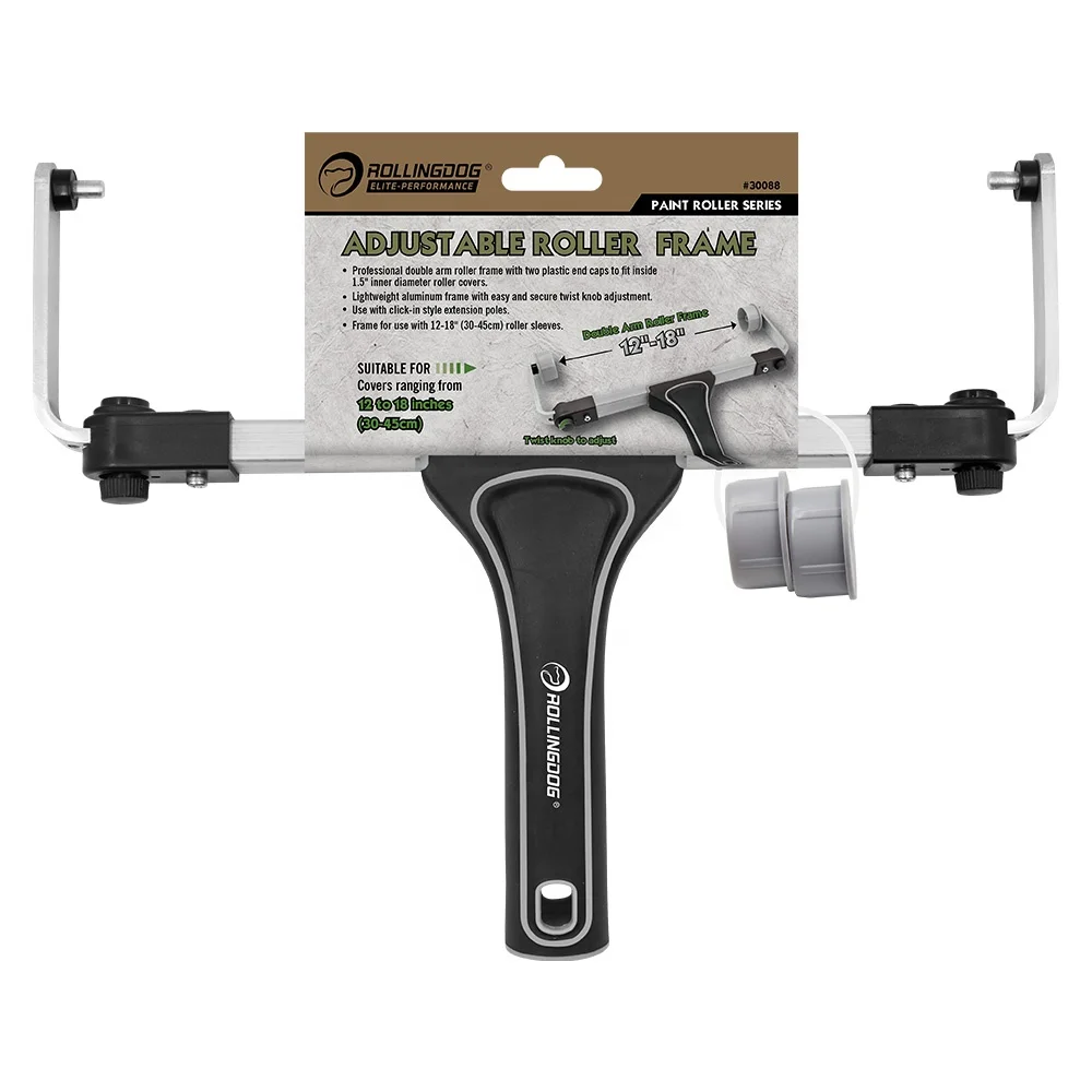 ROLLINGDOG Adjustable Roller Frame 30088 High Efficient Hot Sale Patented  Extendable Large Wall Ceiling FloorIndoor Paint