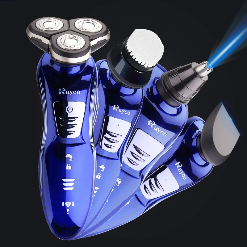 Hot sale 4 In1 Shaving Machine 4D Shaver Rechargeable Electric Shaver Portable Electric Razor For Men Beard Travel Grooming Kit