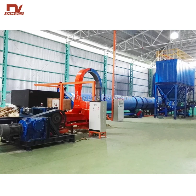 Барабанная сушилка для корма животных с высокой степенью сушки