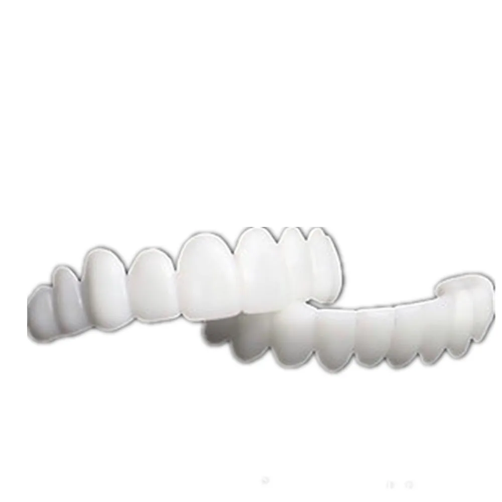 Big Size Snap on Smile Dental Upper Lower False Teeth Cover Perfect Bright Veneers Comfort Fit Flex Dentures Braces Whitening
