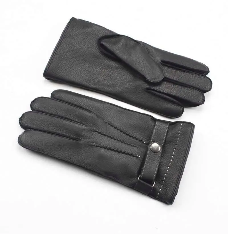 Factory directly supply good price men leather gloves cheap leather gloves thin fashion gloves