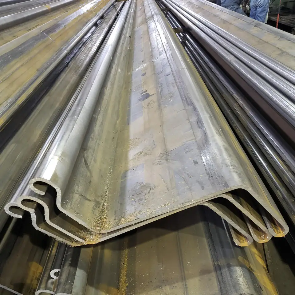 Steel Sheet Pile/sheet Piling/sheet Pile U Type Larssen 606n Steel Class S 320 Gpmin