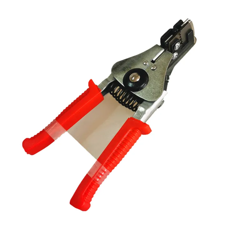 0.5-2.2mm Square MM Adjustable Automatic Cable Wire Stripper With Cutter Duckbill Bend Nose Bolt Clippers Wire Stripping Tool