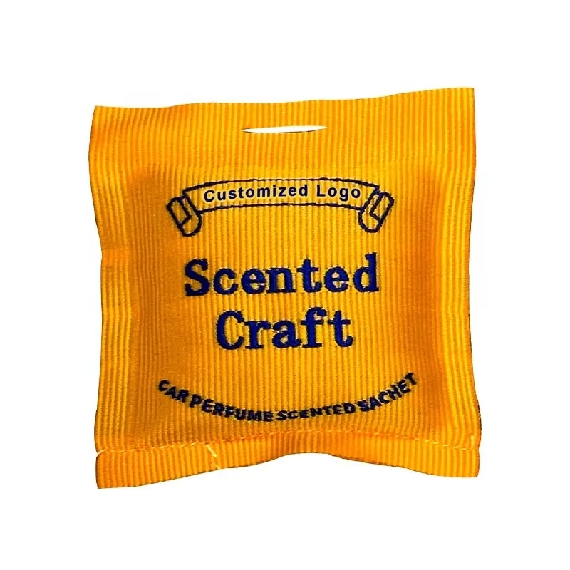 Scented Sachet Bags Custom Hanging Small Scented Sachet Bag For Car Drawer Closet