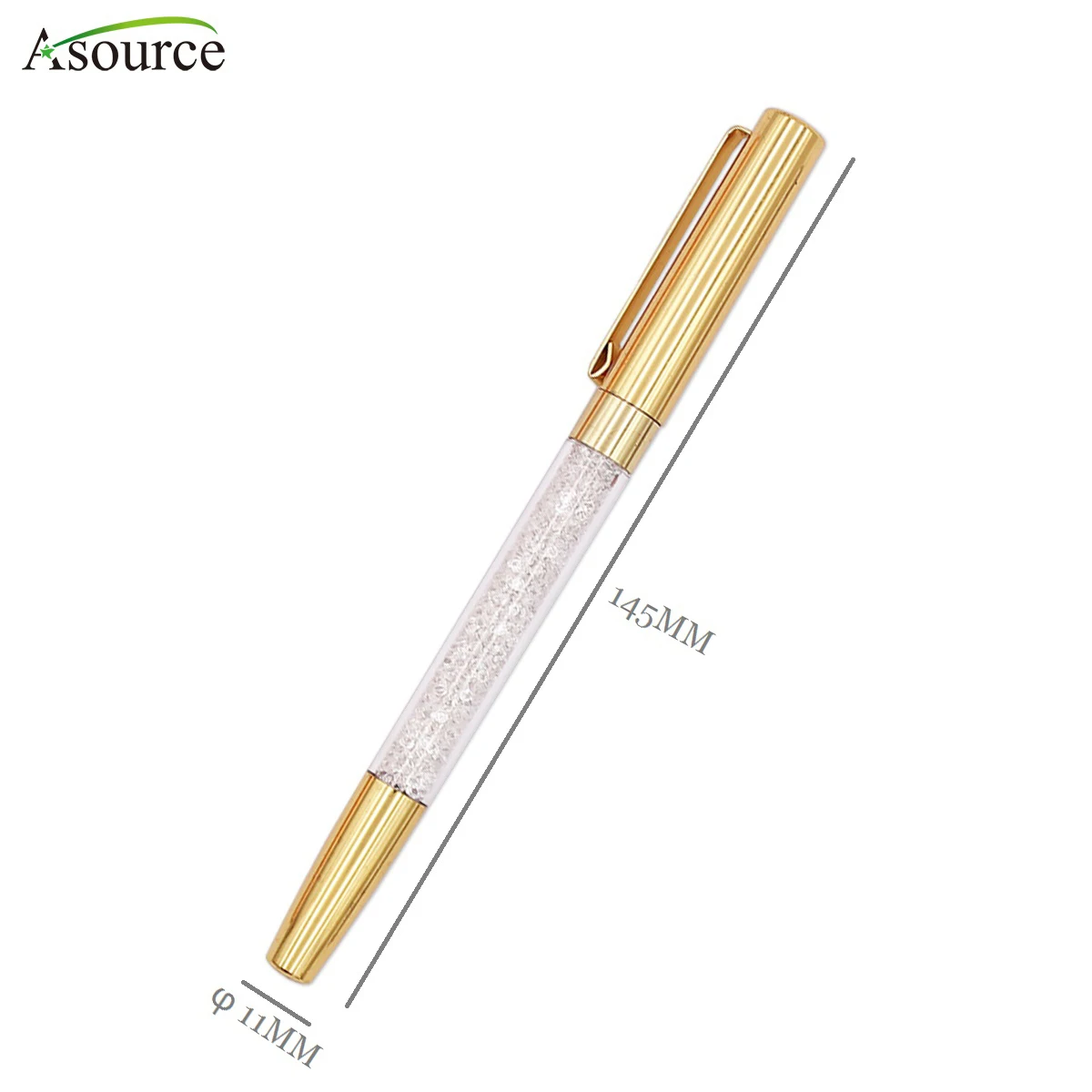Crystal Filled Gel Pen Luxury Pen For Gift