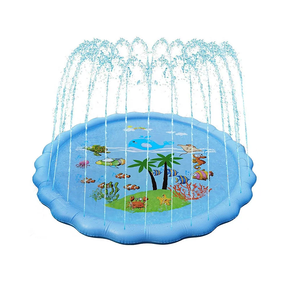 Inflatable water Sprinkler Splash Pad toys for Kids Pool Outdoor Games Water Mat Toys