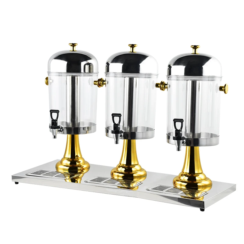 Hotel Restaurant 8/16/24L Stainless Steel Beverage Juicer Drink Dispenser Cool Beer Juicer Dispenser For Low Price