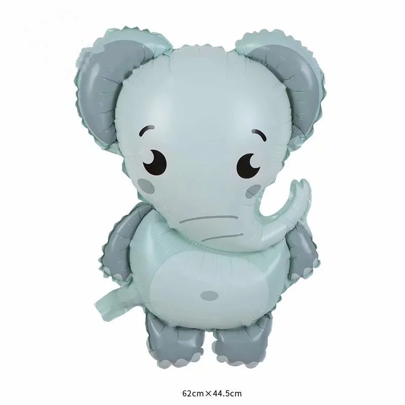 New Cartoon Animal Series Balloon Sea Lion Fox Penguin Panda Marine Life Animal Theme Birthday Party Decoration Foil Balloon