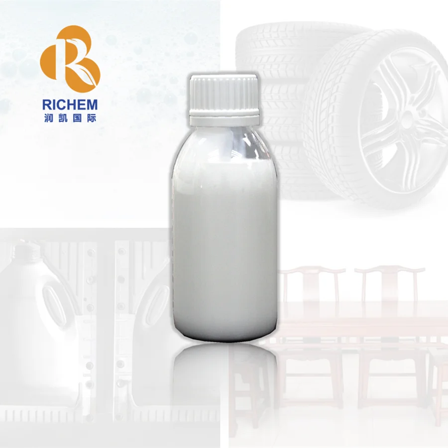 Полидиметилсилоксан на водной основе [RICHEM], водная эмульсия/эмульгированное силиконовое масло в качестве антивспенивателя/высвобождения формы/полировальная машинка для шин