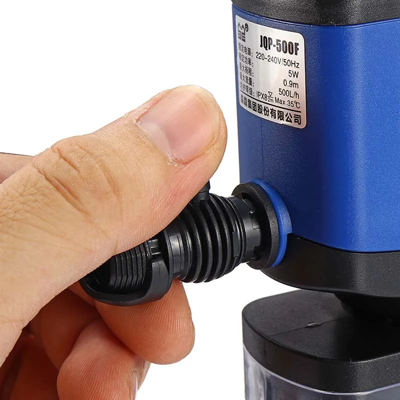 3 In 1 Submersible Aquarium Filter Silent Sunsun Fish Tank Water Pump Internal Filter Wave Maker Sponge Filter Air Pump