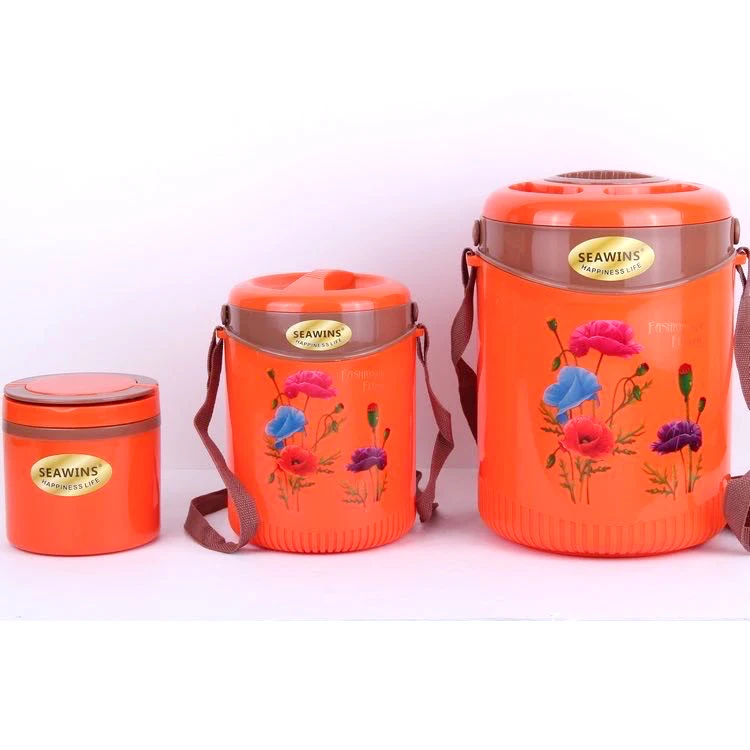 Seawins customized 3PCS African Large Food container  Household Thermo Insulated ice Bucket Food container set