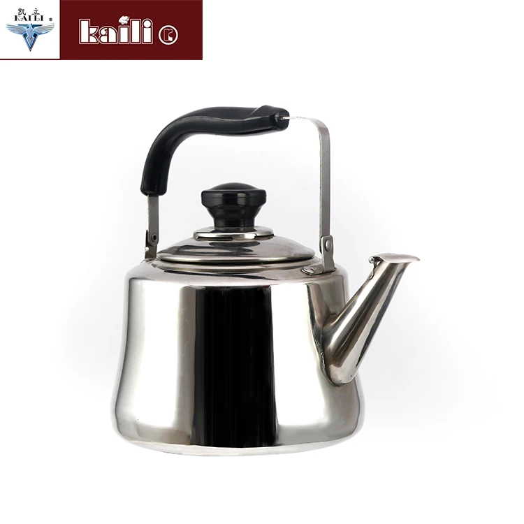 Different size whistling tea kettle 1.7l heating element stainless steel whistling water kettle