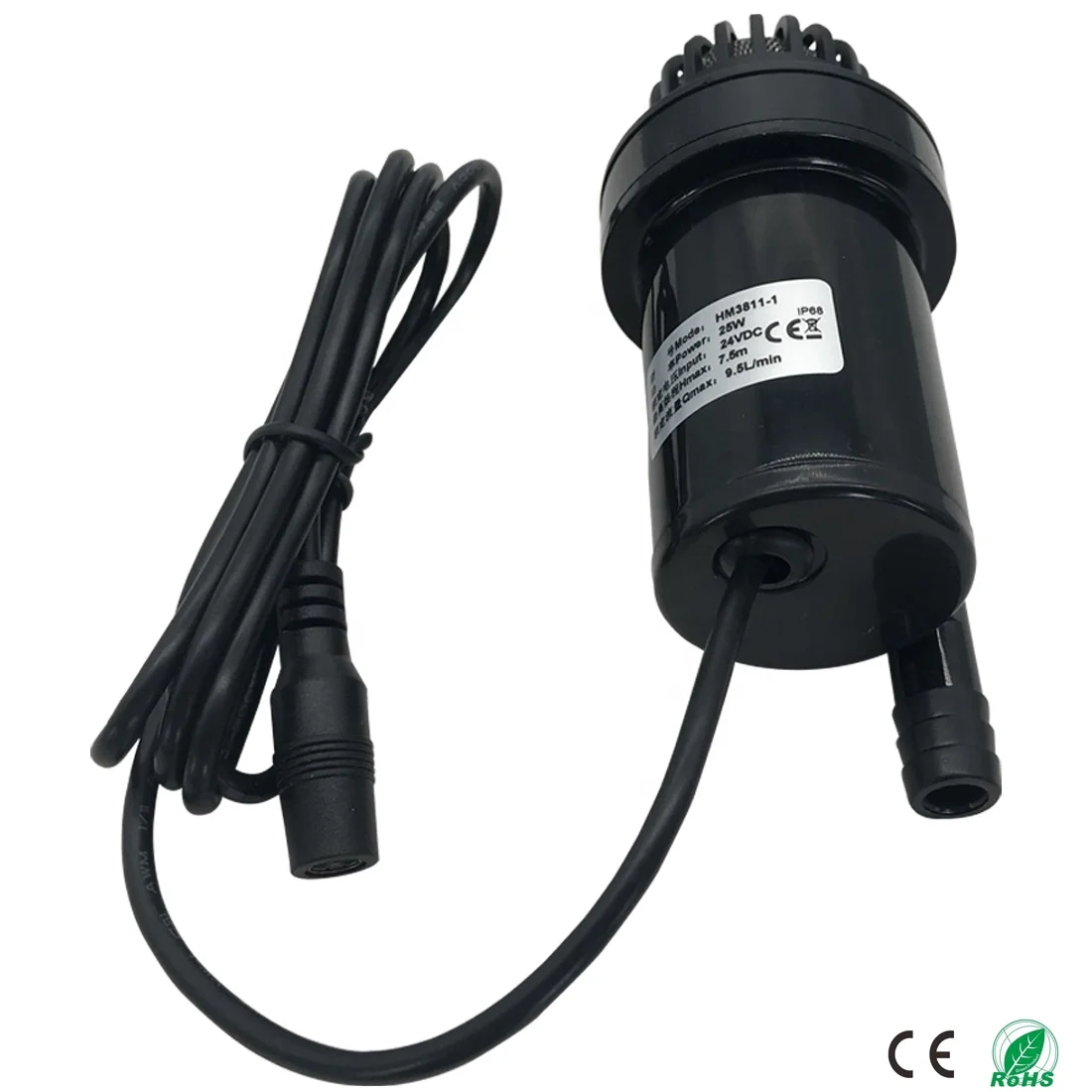 Heavy duty work electric centrifugal dc portable carbonated spring head spa head therapy thermostatic water circulation pump