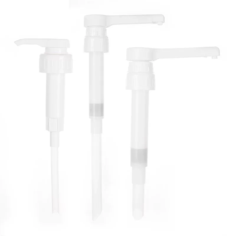 Food Grade 28mm 38mm Hermetic Plastic Syrup Pump Hotel & Restaurant Supplies Sauce Milk Beverage Juice Drink Dispensers