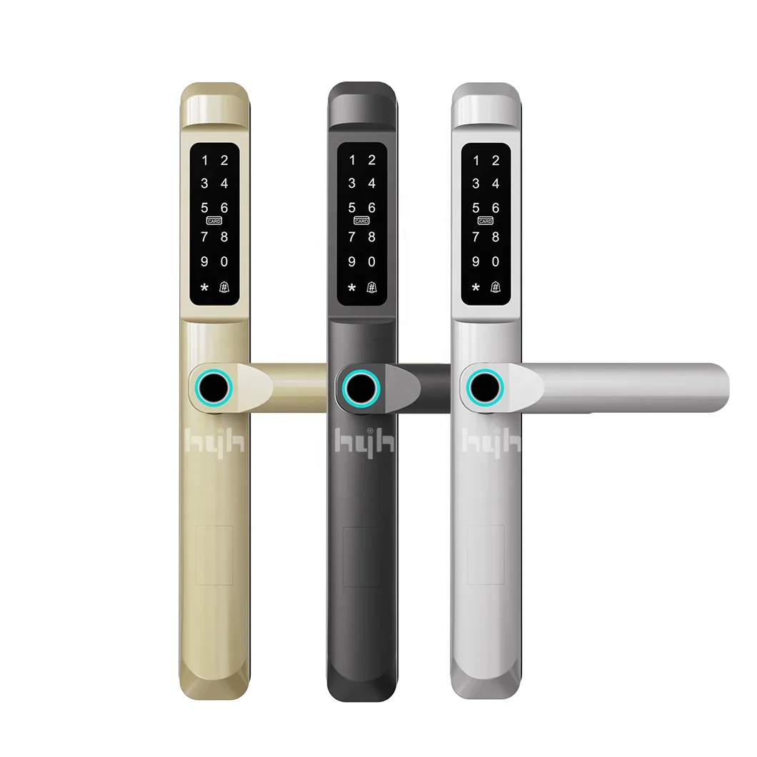 Guangdong-hyh Hardware Factory Price Digital Fingerprint Tuya APP Wifi Smart Lock For Entry Doors