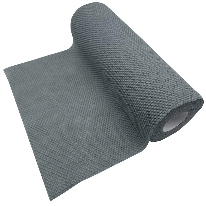 new dishcloth korea popular PP nonwoven cleaning roll Kitchen wipe roll 3D Nonwoven scrubber Wipe