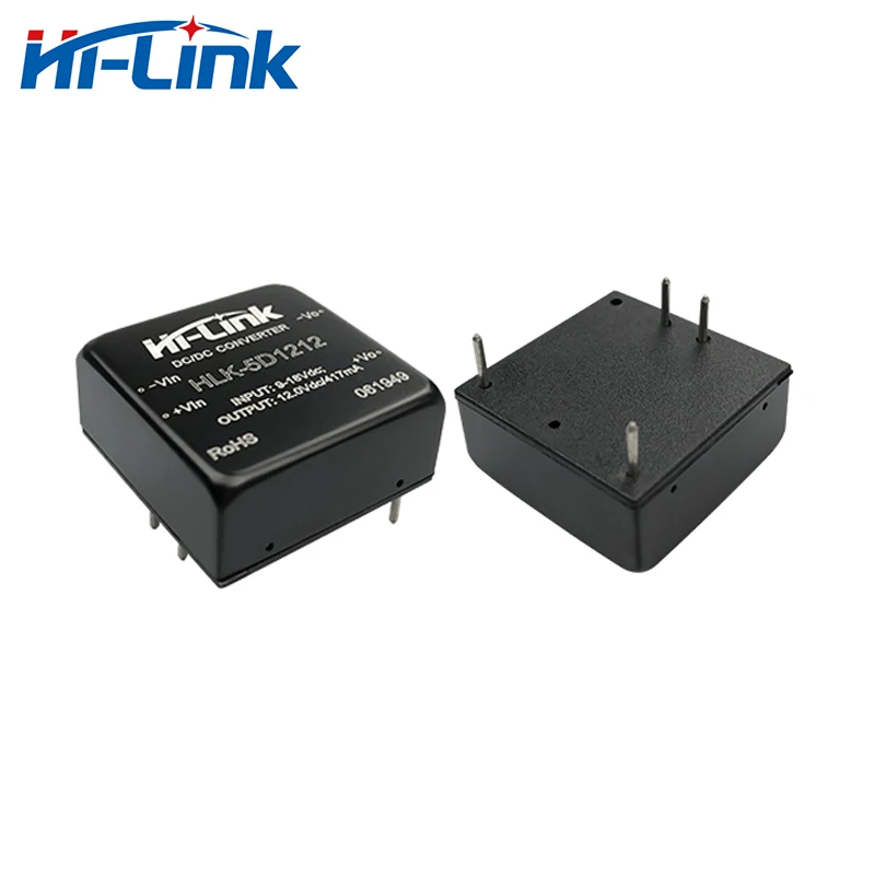  5W 12V 420MA постоянного/переменного тока изолированного источника модуль HLK-5D1212 9-18V входное