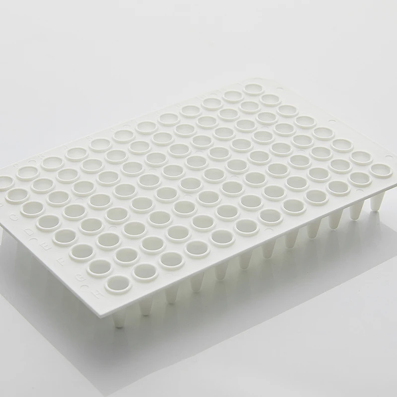 laboratory consumable plate 96 well PCR plate 0.1ml no skirt reagent kit
