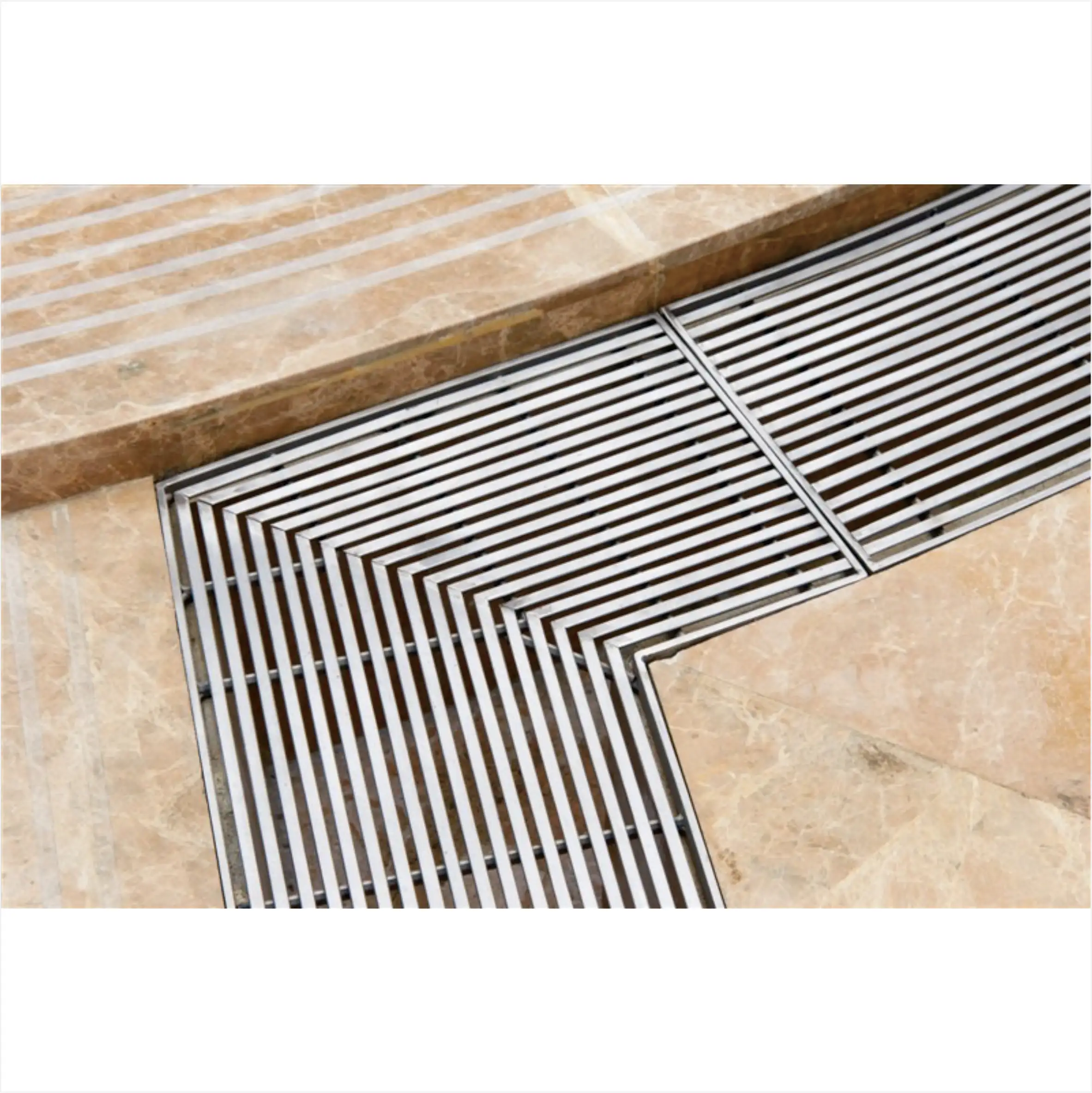 Aluminium Entrance Door Mat Welcome Door Mat for supermarket for Shopping mall