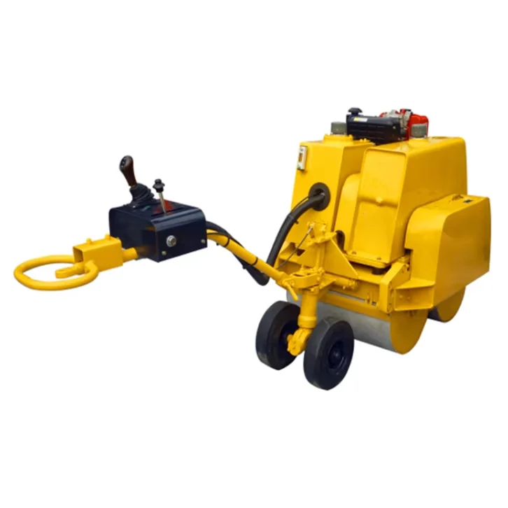 LUTONG LTC08H Mini Double Drum Road Roller Machine 800kg Vibratory Compactor Changfa Engine 4 Ton Weight Construction Industries