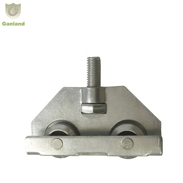 GL-15126 Curtain Trailer Spare Parts Sliding Rail Pulley