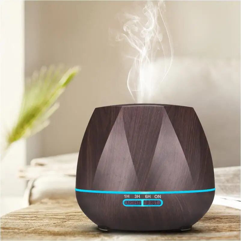 
Diamond Diffuser Design Big Mist Spray Electric Essential Oil Diffuser 500ML Ultrasonic Aroma Diffuser Remote Control wireless 