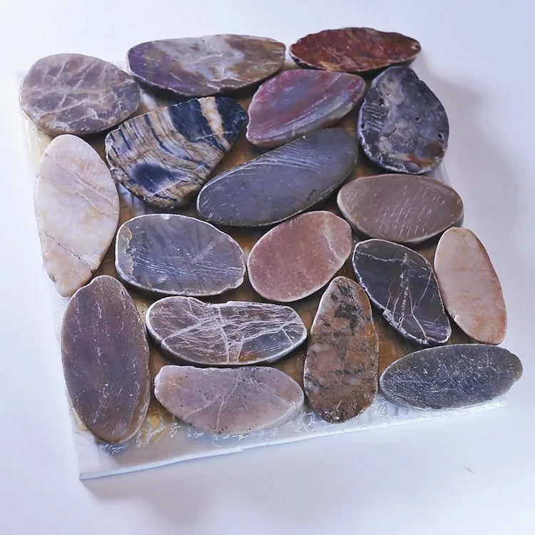 Wholesale Mixed Colors Marble Stone Garden Products Mosaic Mesh