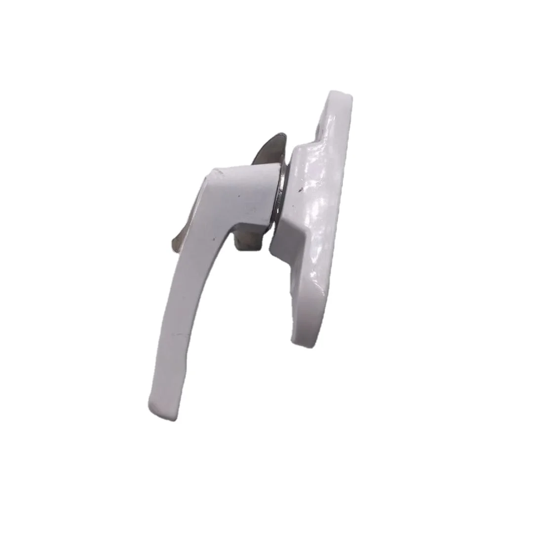 A035 аксессуары для дверей и окон из пластика цинкового сплава цилиндрический замок с полумесяцем раздвижной оконный