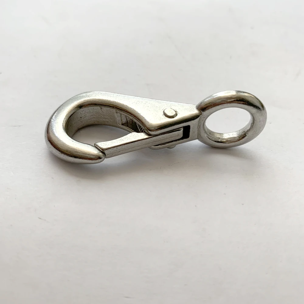 Stainless steel Fix Swivel Eye Bolt Snap Hook