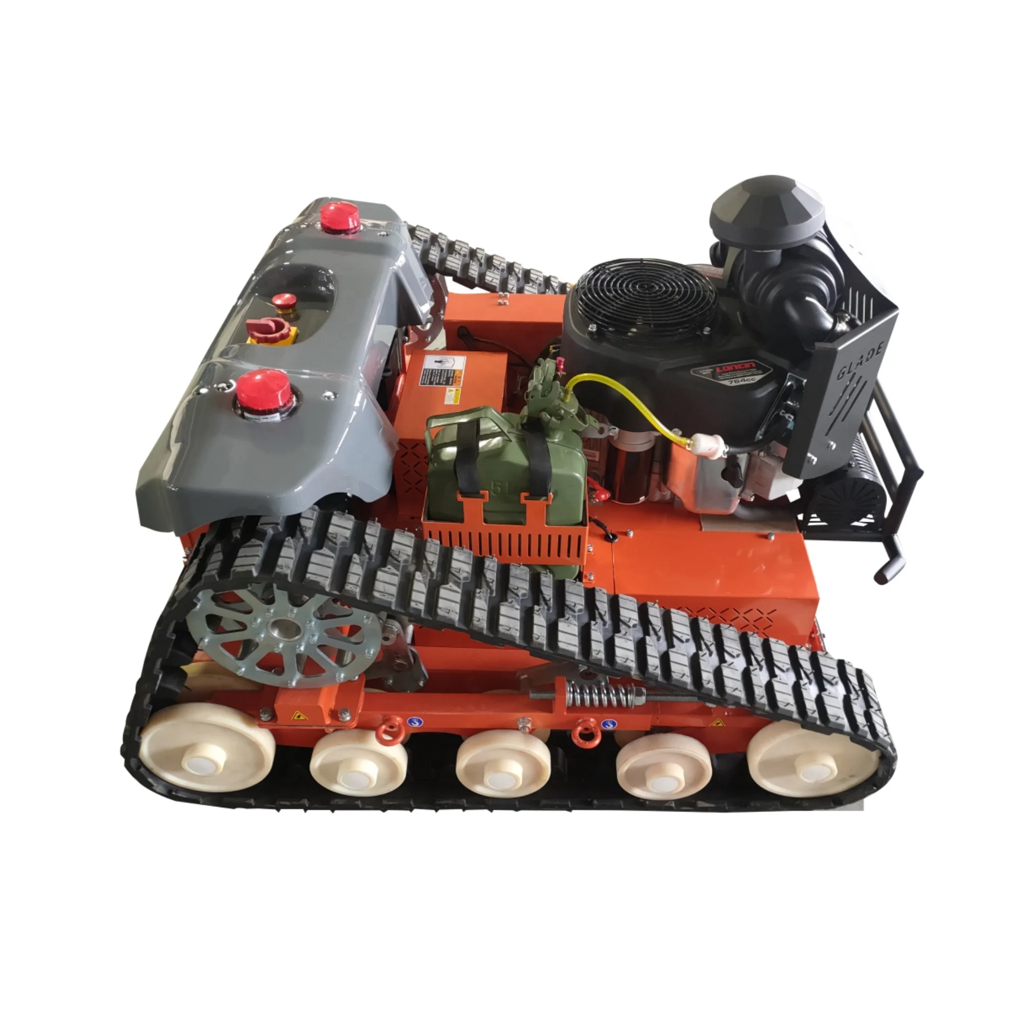 IR700 013 бензиновая гусеничная газонокосилка с дистанционным управлением для стрижки резервуаров и пустошей