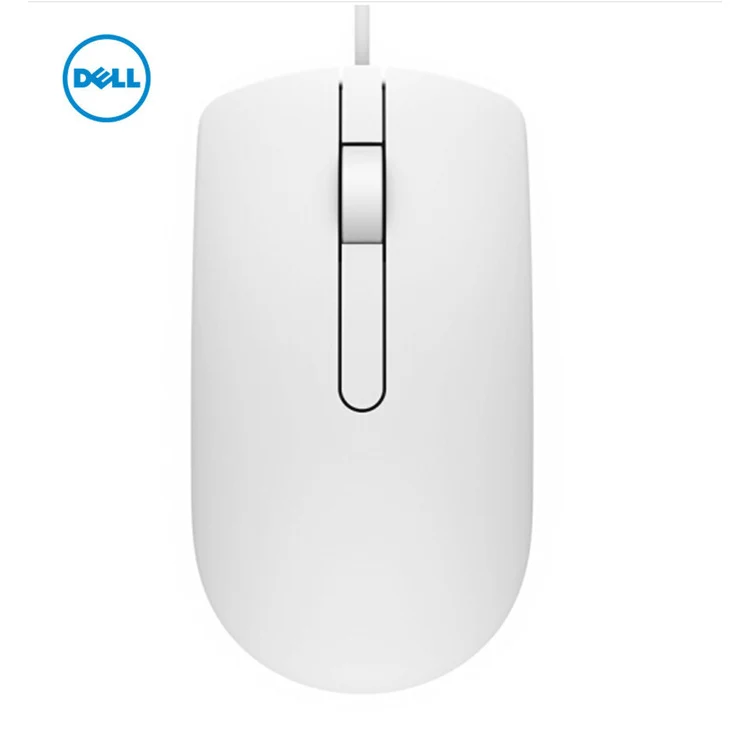 Кабель для компьютерной мыши Dell MS116 настольный компьютер офисный ноутбук дома черный/белый