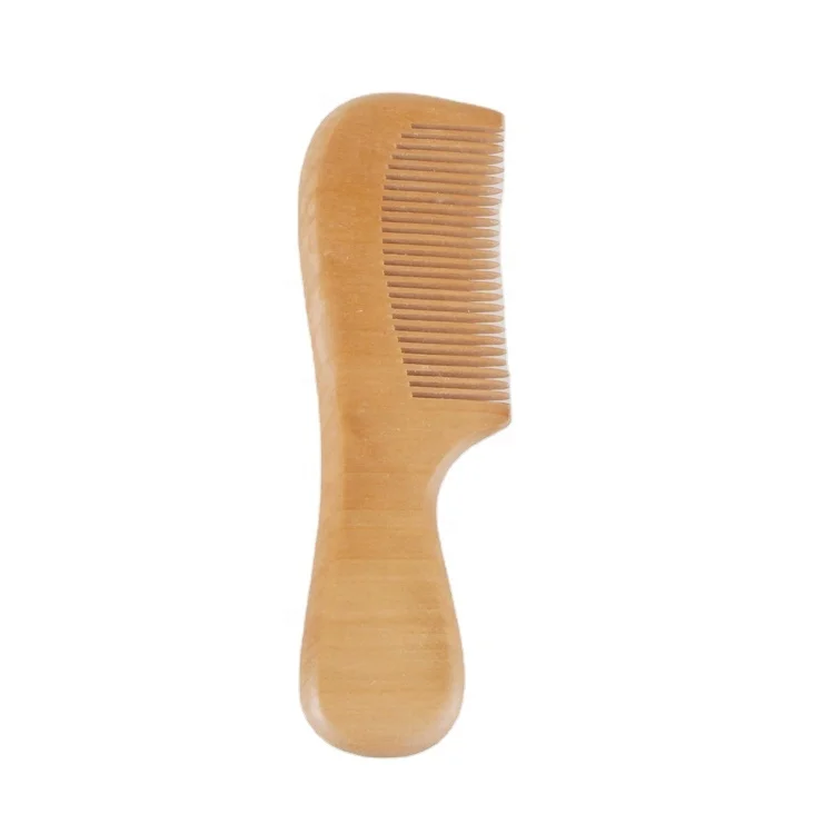 Natural Bamboo Comb Disposable Hotel Wooden Comb