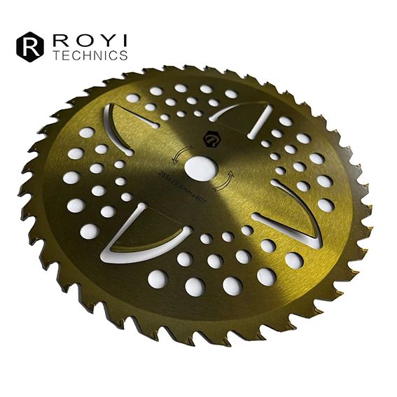 Alloy blade mower weeding brush cutter accessories electric gasoline lawn mower saw blade multipurpose weed mower blade