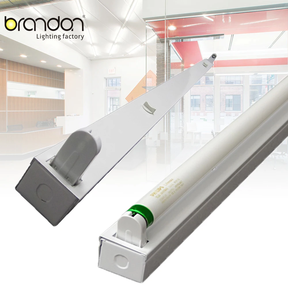 T8 Lamp T8 Tube T8 Lights Fluorescent Tubes T8 Linear Straight CFL 5-year T-tube Auto CAD Layout Dialux Evo Layout