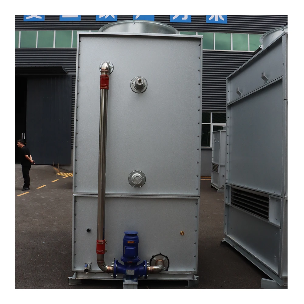 Good quality 380V R404A Circulating medium heat exchange Hot-dip Galvanizing Evaporative Condenser China Factory