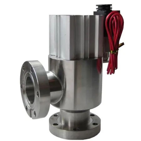 KF16 High Vacuum exhaust cutout valve with ultra high vacuum