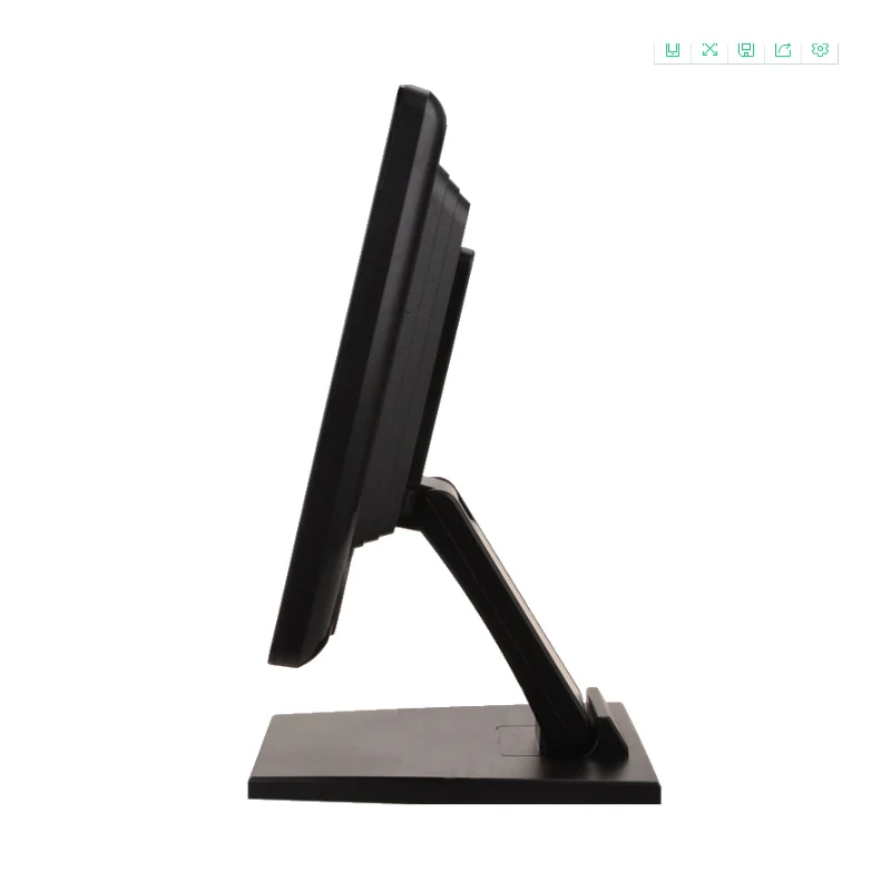 17 Inch Resistive LED Backlit Multi-Touch Touchscreen Monitor with VGA HD USB Input