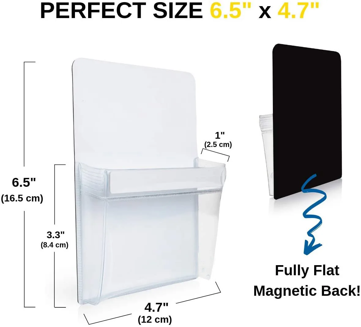 Magnetic Pocket Pouch for Fridge Kitchen 12*16.5cm Factory Direct Can Customize
