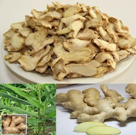 Dried Ginger Factory Directly Supply Chinese ginger flakes Hot Sale Ginger With High Quanlity