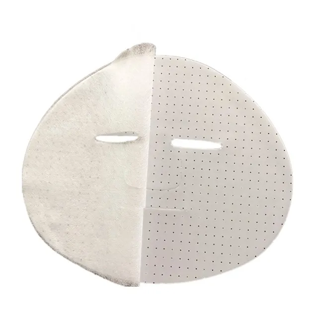 Wholesale Direct Sales Beauty Mask Paper Environmentally Friendly Fiber Mask Cloth Semi-finished Mask Sheet Cotton Female 23gsm