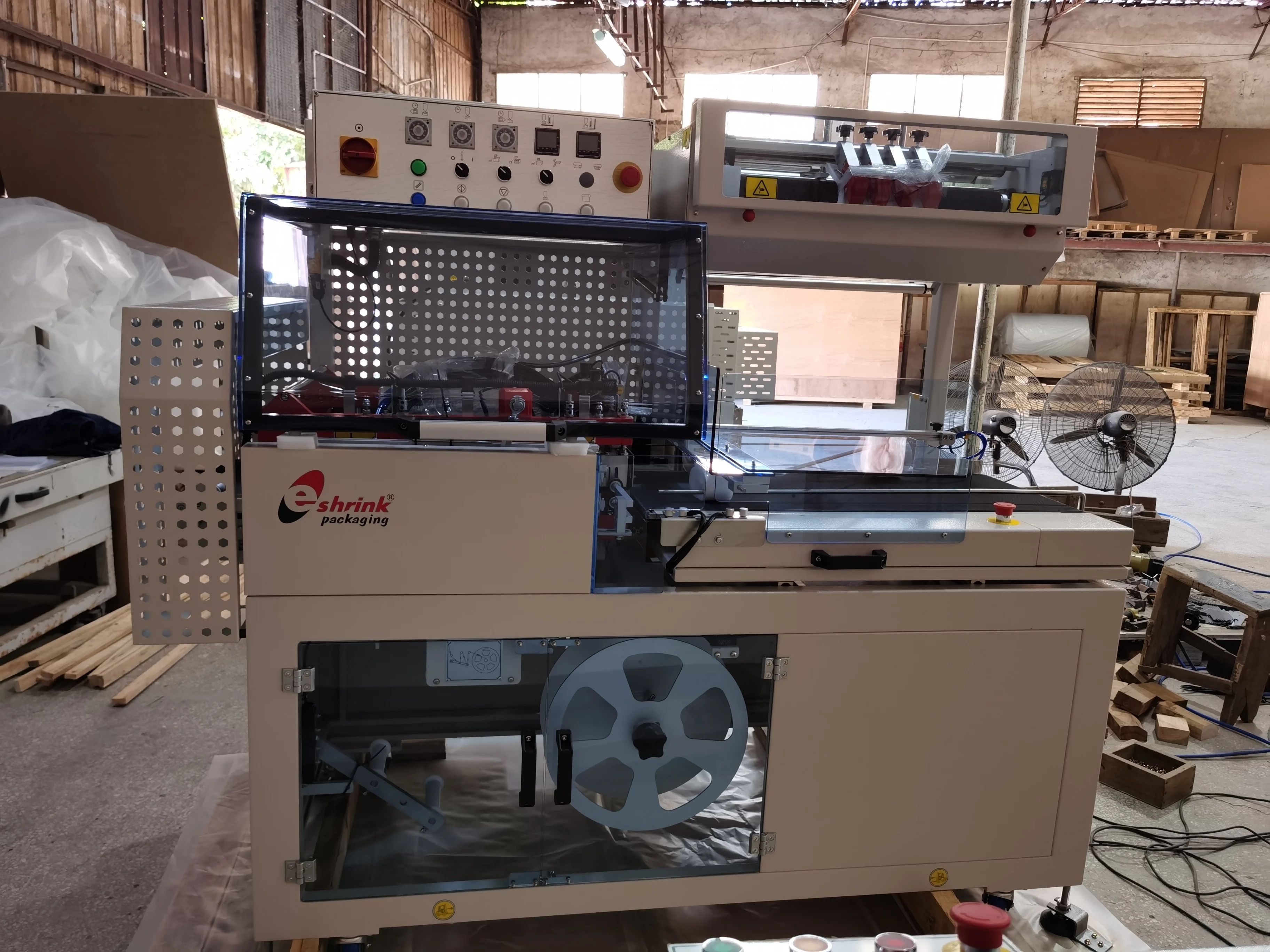chinese factory Automatic LB-728/LB-729 Shrink Tunnel L Sealer Heat Shrink Packing Machine